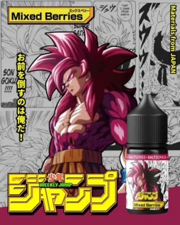 JUMP 七龍珠·超 系列 小煙油 30ML 口味