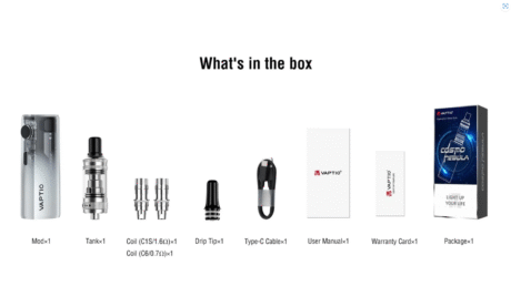 VAPTIO Cosmo Nebula KIT 星雲主機套組