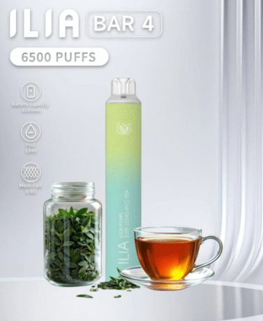 Ilia Bar4 6500口一次性電子煙